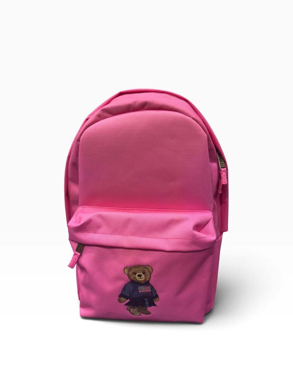 Polo Ralph Lauren Polo Bear Embroidered Bag Baja Pink One Size Laptop Backpack